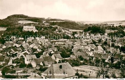 Kranichfeld Panorama Luftkurort Blick zur Niederburg
