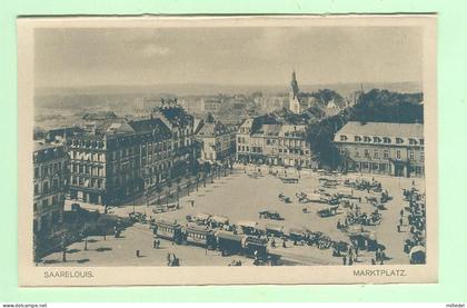W1485 - ALLEMAGNE - SARRELOUIS - Kreis Saarlouis - Marktplatz - Tramway
