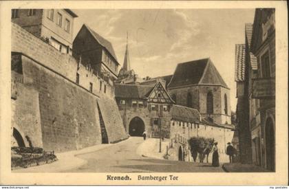 Kronach Oberfranken Kronach Bamberger Tor