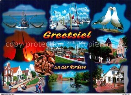 Greetsiel Krummhoern Aurich Niedersachsen Erholungsort Nordseekueste Fischkutte