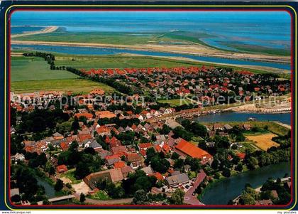 Greetsiel Krummhoern Aurich Niedersachsen Fliegeraufnahme