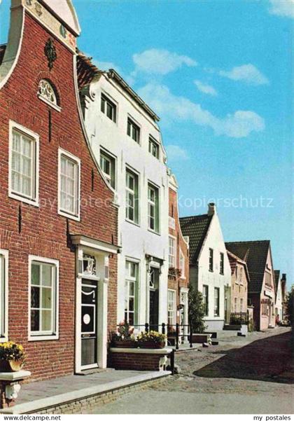 Greetsiel Krummhoern Aurich Niedersachsen Friesische Haeuser