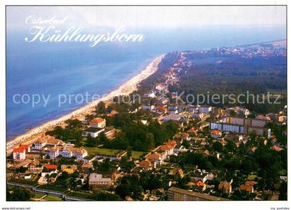 Kuehlungsborn Ostseebad Fliegeraufnahme