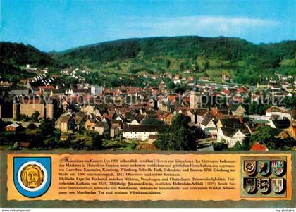 Kuenzelsau Panorama mit Schloss