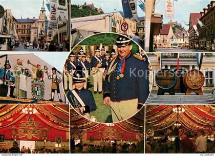 Kulmbach Bayern Knabenkapelle Kulmbach in althistorischer Uniform Details