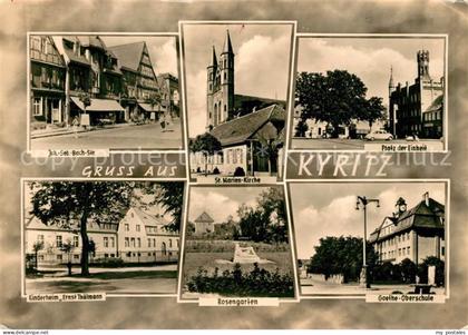 Kyritz Brandenburg Johann Sebastian Bach Srasse Kinderheim Ernst Thaelmann Rosen