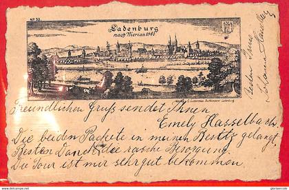 aa7832 - Ansichtskarten VINTAGE  POSTCARD: GERMANY Deutschland - Ladenburg 1905