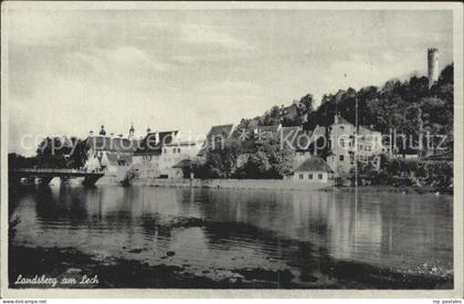 Landsberg Lech Uferpartie am Lech