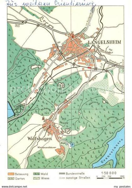 Langelsheim Wolfshagen Landkarte