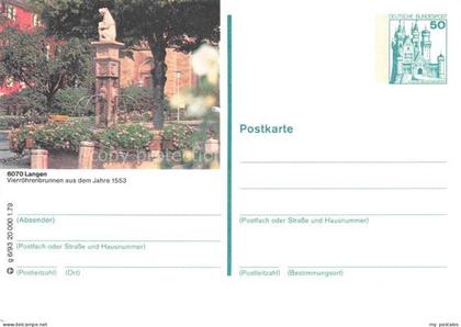 Langen Hessen Vierroehrenbrunnen