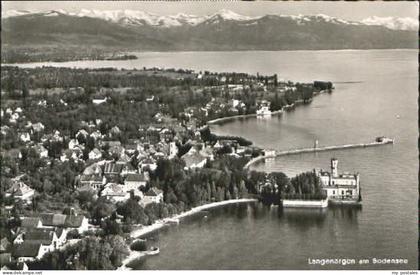Langenargen Bodensee Langenargen Fliegeraufnahme
