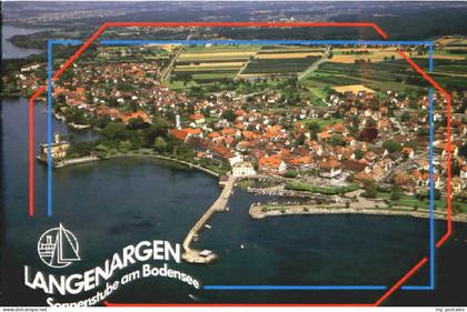 Langenargen Bodensee Langenargen Fliegeraufnahme x 1998