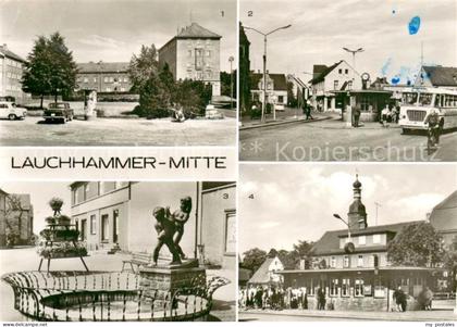Lauchhammer Platz der Solidaritaet Wilhelm Pieck Platz Kleinleipische Strasse Bu