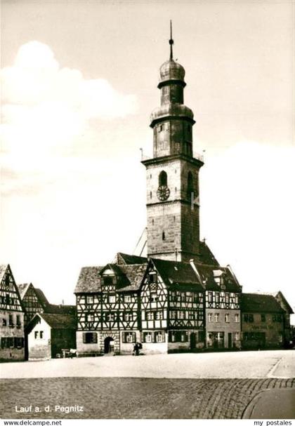 Lauf Pegnitz Motiv vor der Zerstoerung Repro