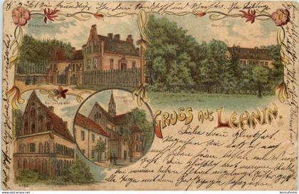 Gruss aus Lehnin - Litho