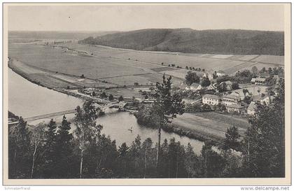 AK Westewitz Mulde Gasthof Fährschänke bei Hochweitzschen Grossweitzschen Leisnig Hartha Bahnpost Leipzig Döbeln Dresden