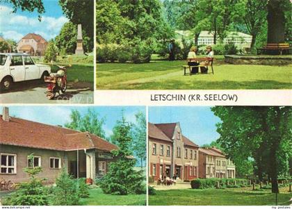 Letschin Maerkisch-Oderland Brandenburg Karl-Marx-Strasse Park Landambulatorium
