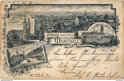 Lichtenfels - Gruss aus dem Mainthale - Vorläufer
