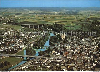 Limburg Lahn Bruecken Viadukt Fliegeraufnahme