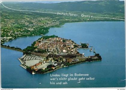 Lindau Bodensee Lindau Fliegeraufnahme