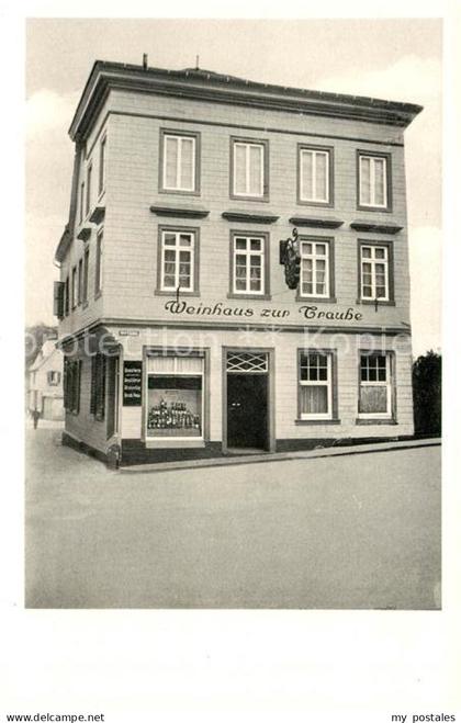 Linz Rhein Weinhaus zur Traube aeltestes Haus am Platze