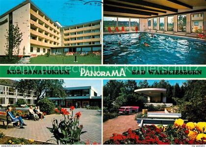 Lippstadt Kursanatorium Panorama Bad Waldliesborn Schwimmbad