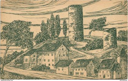 Lobenstein nach einer alten Zeichnung