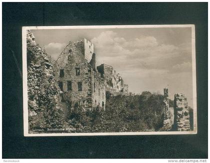 Allemagne AK - Lörrach - Schlossruine Rötteln ( chateau Vg Emil Hartmann)