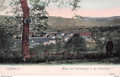 LOERRACH - LORRACH -  blick vom Huhnerberg in das Wiesental