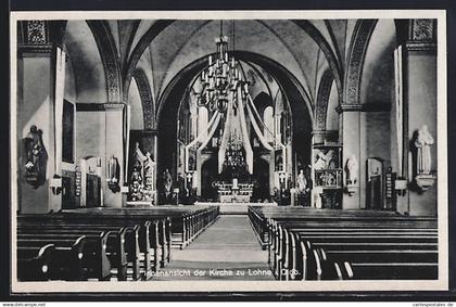 AK Lohne i. Oldb., Innenansicht der Kirche