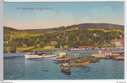 (6634) AK Gerardmer, Gerdsee, Lothringen, See, Boote, um 1940