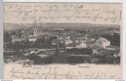 (79381) AK Dieuze, Duß, Lothringen, Panorama 1903
