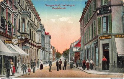 ALLEMAGNE - Lothringen - Saargemünd - Kapellenstrasse - Colorisé - CPA