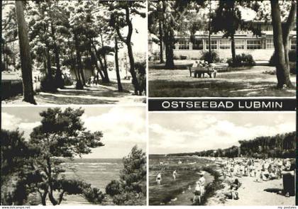 Lubmin Ostseebad Lubmin Promenade See Strand x 1960
