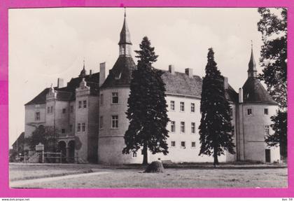 292861 / Germany DDR Drehna / NL. , ehem Schloss Forstschule PC USED Luckau Łuków  1964 - 10 Pf. Walter Ulbricht