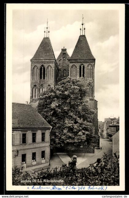 AK Luckau /N.-L., Nikolaikirche