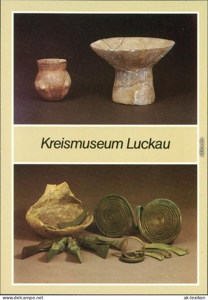 Luckau uków Kreismuseum: Stichbandkeramik, Bronzehortfund 1988