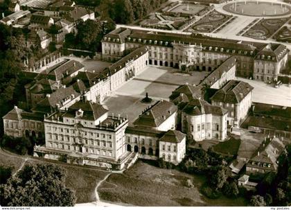 LUDWIGSBURG  BW Schloss-Ludwigsburg Schlossgarten Luftaufnahme Ehrenhof Barocksc