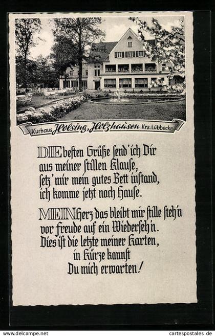 AK Holzhausen / Lübbecke, Kurhotel Holsing