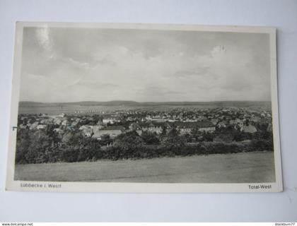 LÜBBECKE , Schöne Karte um 1952