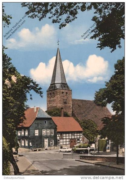 LUEBBECKE LÜBECK Westfalen : Kirche ( LKW tank truck camion citerne )