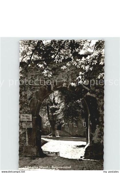 Luebbecke Westfalen Burgmannshof