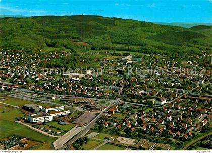 Luebbecke Westfalen Wiehengebirge Luftaufnahme