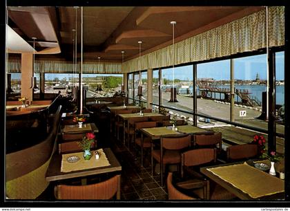 AK Lübeck-Travemünde, Fährhafen-Restaurant Skandinavia, Gastraum