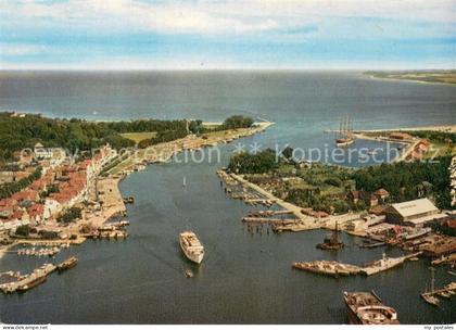 Travemuende Ostseebad Fliegeraufnahme