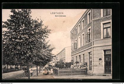 AK Lübtheen, Wohnhäuser in der Bahnhofstrasse