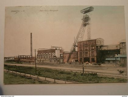 Jessenitz b. Lübtheen , 1917 , Bergwerk , Mecklenburg , AK , Ansichtskarte !!