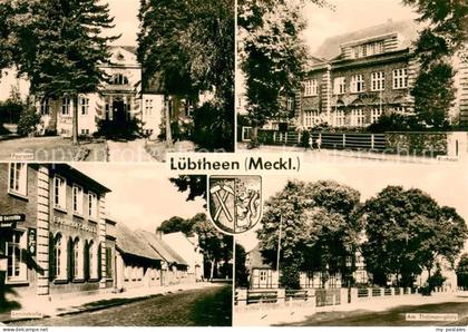 Luebtheen Postamt Rathaus Leninstrasse Thaelmannplatz