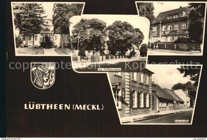 Luebtheen Postamt Thaelmannplatz Rathaus Leninstrasse