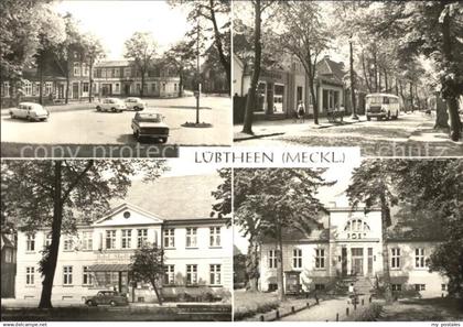 Luebtheen Thaelmannplatz Kirchenplatz Hotel Stadt Luebtheen Postamt